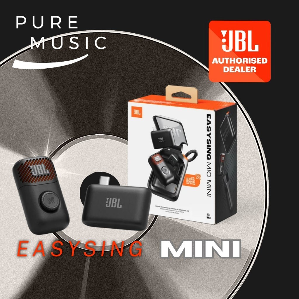 JBL Easy Sing Mini mic wireless AI karaoke dapat menghapus Vocal Removal garansi resmi 1thn IMS EasySing