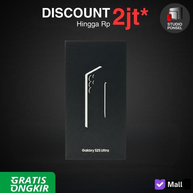 Samsung Galaxy S25 Ultra 12/512GB | 12/1TB Galaxy AI Garansi Resmi
