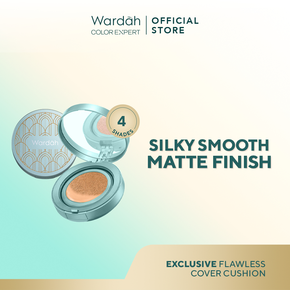 Wardah Exclusive Flawless Cover Cushion