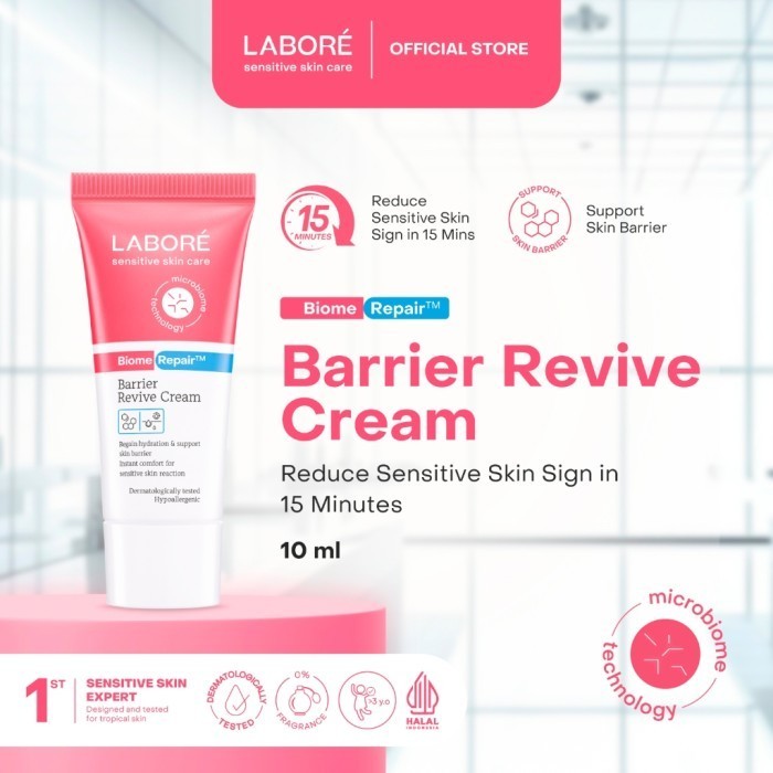 [NJ Gift Not For Sale] LABORE Sensitive Skin Care BiomeRepair Barrier Revive Cream 10 ml