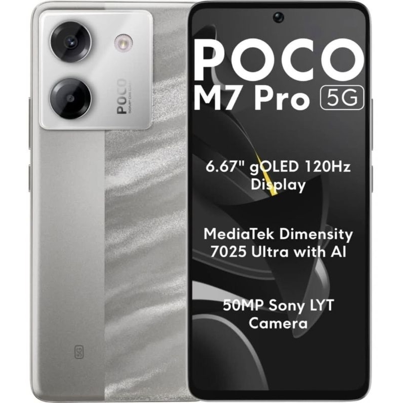 AH CELL JAKARTA - XIAOMI POCO M7 PRO 5G 8/256 GARANSI RESMI