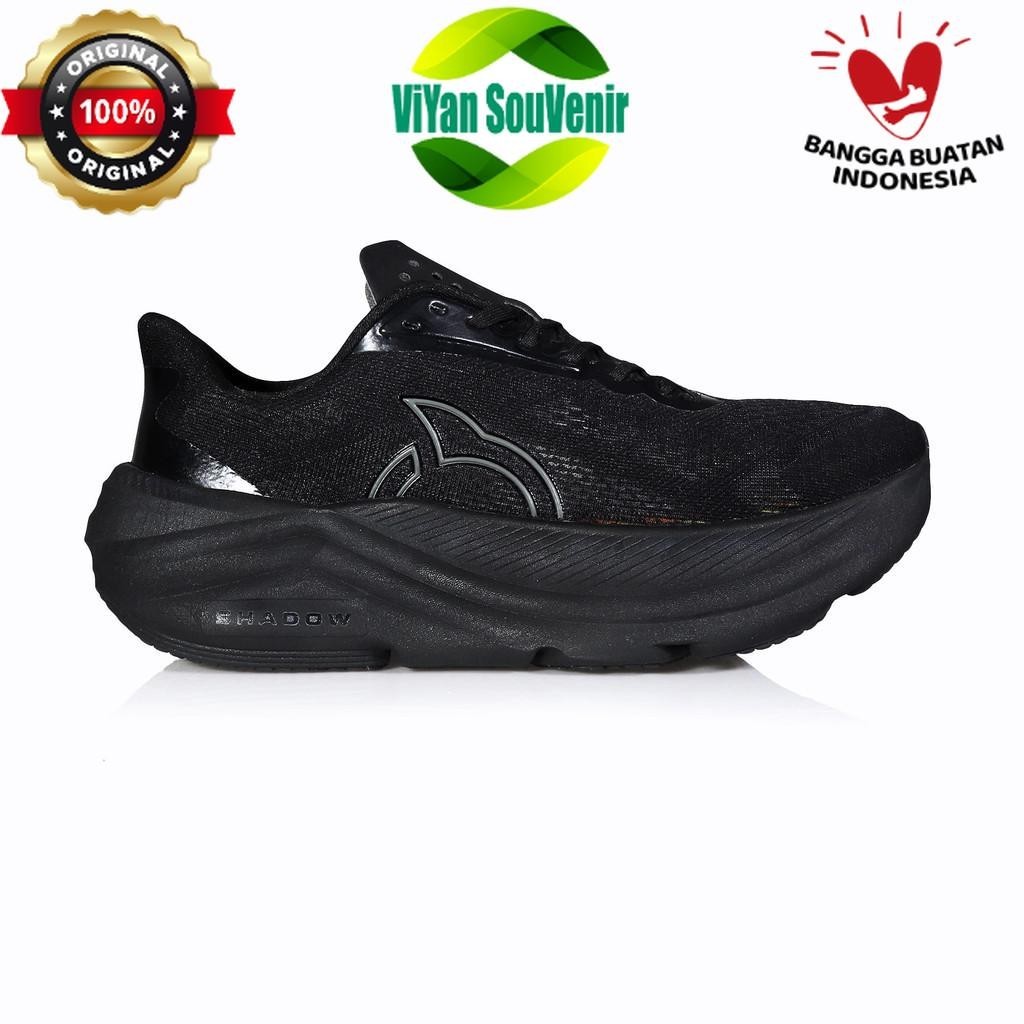Ortuseight Hyperblast Shadow Vantablack Sepatu Running Original