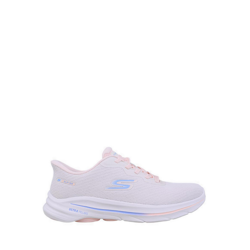 Jual Skechers Slip-Ins Go Walk 8 Women's Walking Shoes - Natural | Shopee Indonesia