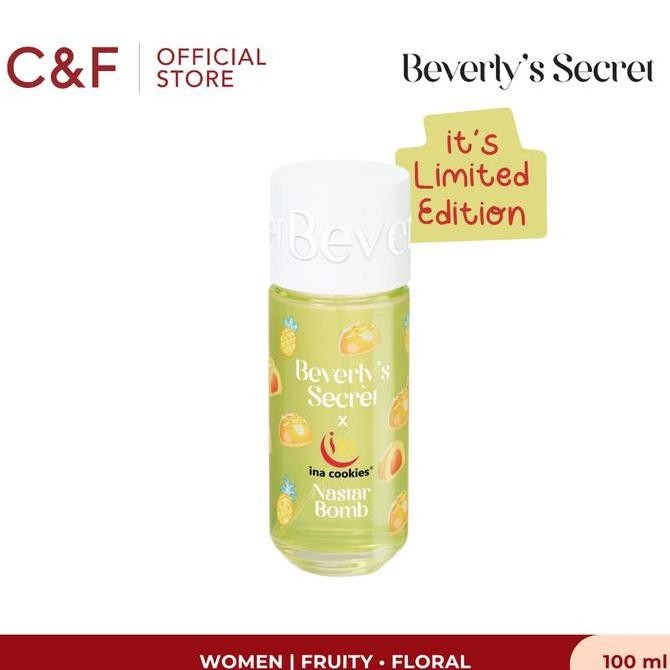 Jual Murah Beverly'S Secret Nastar Bomb X Ina Cookies Edp 100 Ml - Parfum Wanita Terlaris..!!!