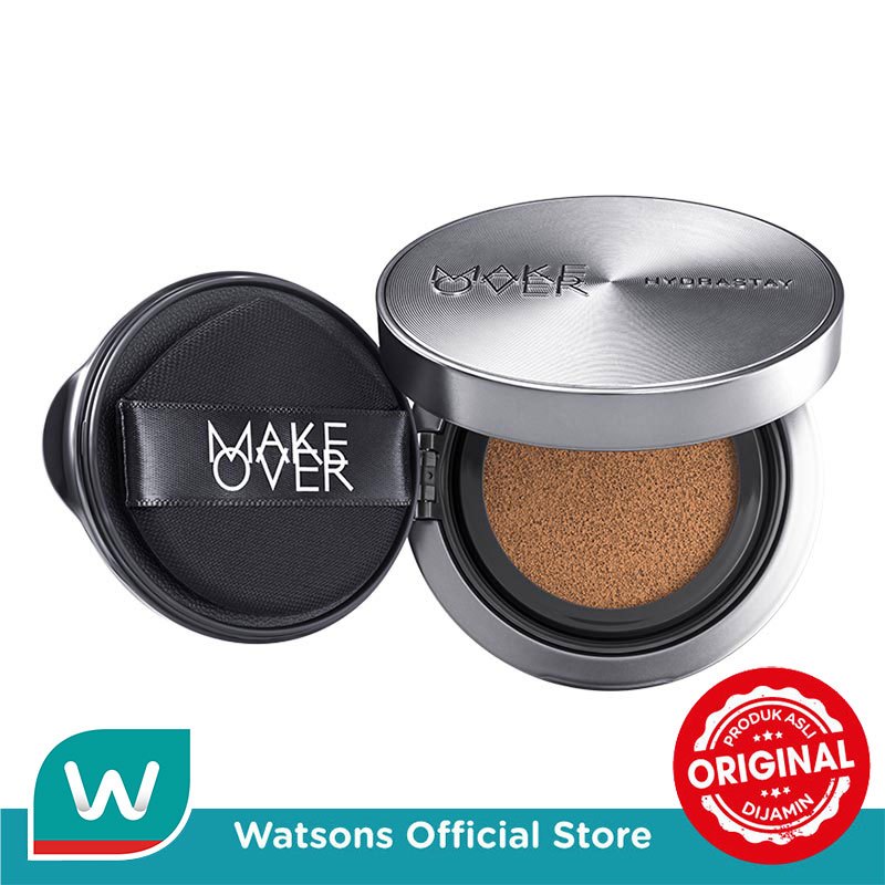 Make Over Hydrastay Prismatic Glass Cushion W50 Creme Tan 12g