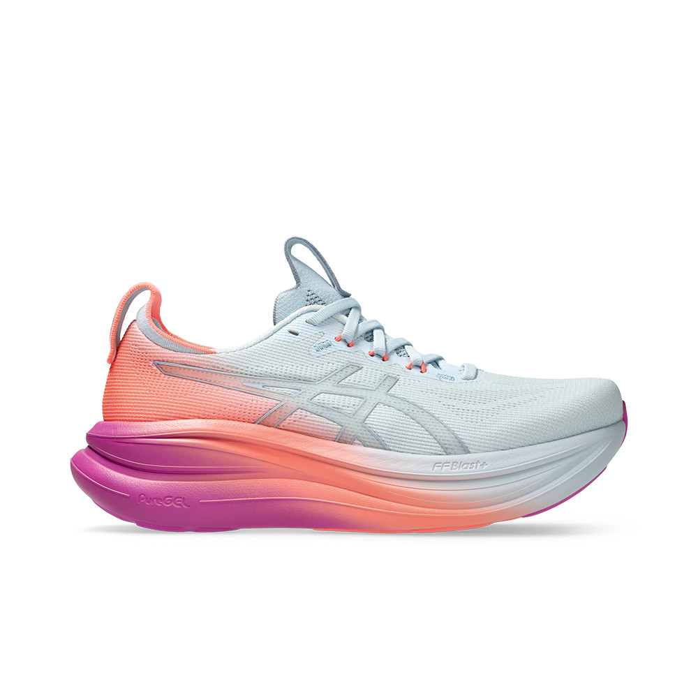 Jual Asics Women Gel-Nimbus 28 Standard Sunny Sizzle-1012B987.400 | Shopee Indonesia