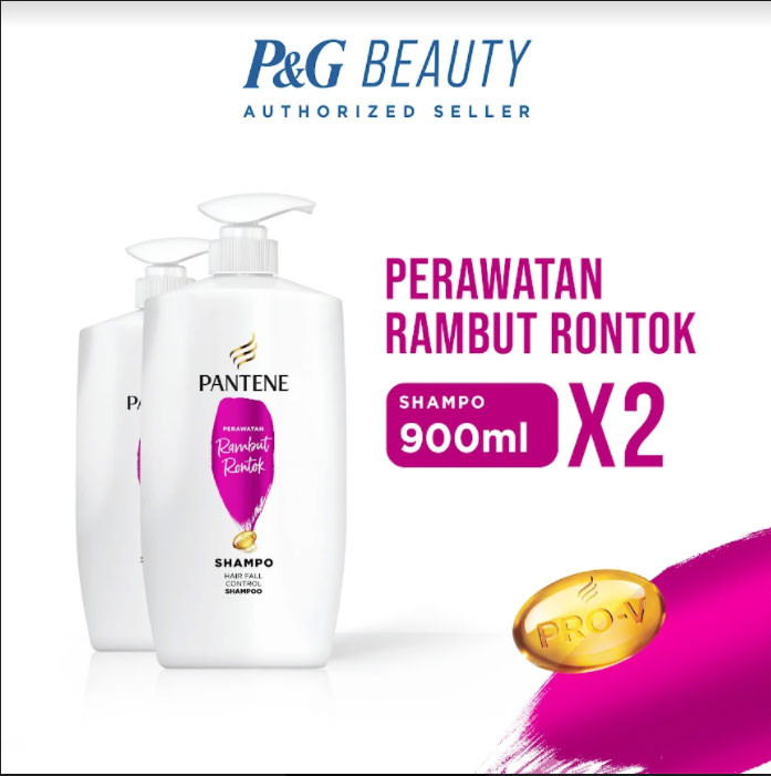 PANTENE Shampoo Hair Fall Control 2x990ml