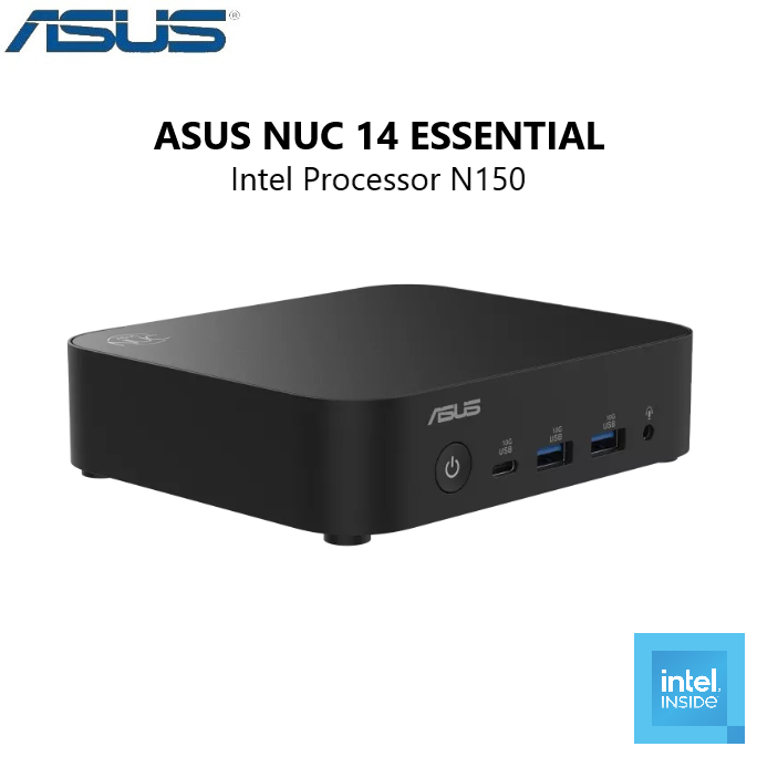 Jual ASUS NUC 14 Essential with Intel Processor N150 - NUC14MNK150 - Mini PC | Shopee Indonesia
