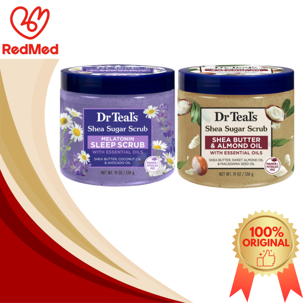 DR TEAL'S SHEA SUGAR SCRUB 538GR