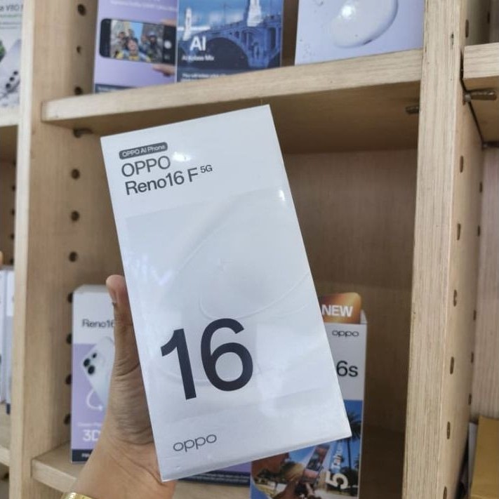 Smartphone OPPO Reno16 F 5G 8+8/256 GARANSI RESMI
