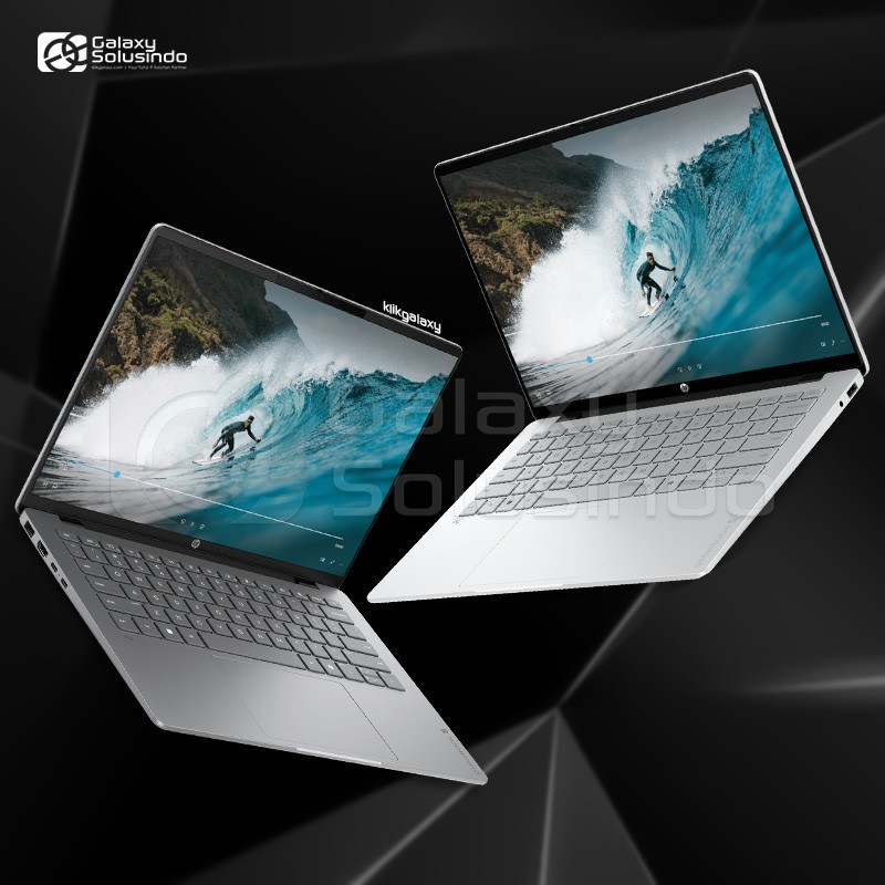 HP OMNIBOOK 5 14 - AMD Ryzen AI 5 430 512GB SSD 16GB RAM - HM0311AU Glacier Silver / HM0312AU Meteor Silver Notebook Laptop - GK