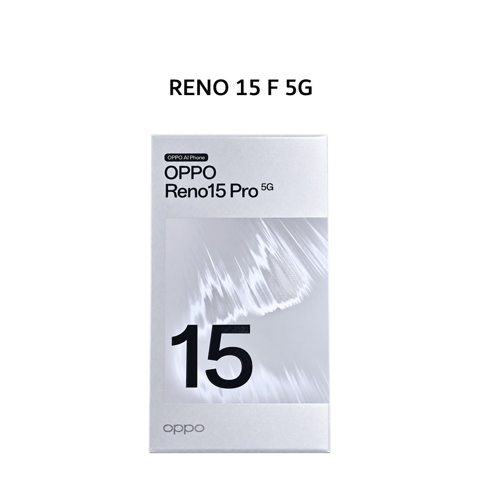HANDPHONE OPPO RENO 15 F 5G 8GB 128GB TWILIGHT (BOXCHA+CAS+SCR)