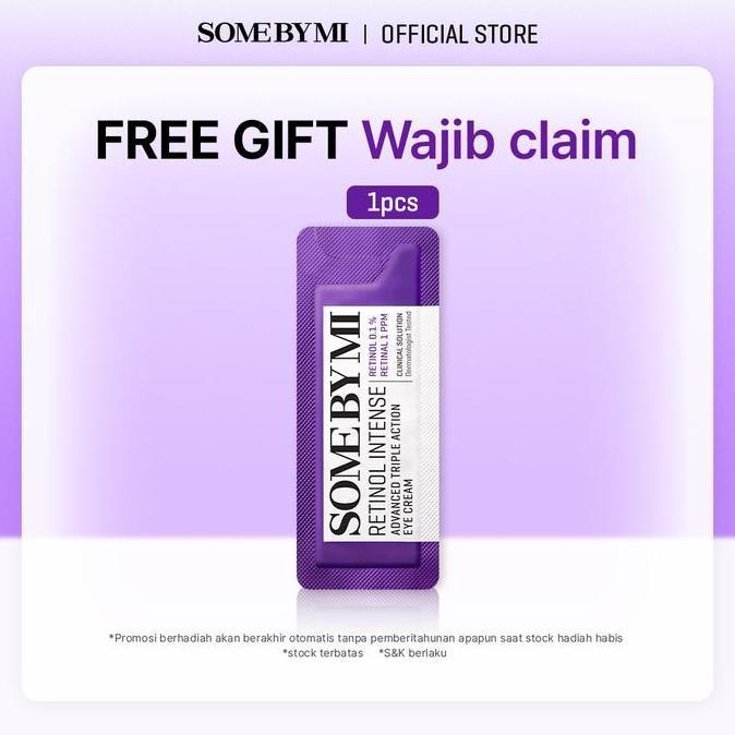 [RETINOL LINE LIMITED GIFT] SOME BY MI RETINOL INTENSE ADVANCED TRIPLE ACTION EYE CREAM [1ml]