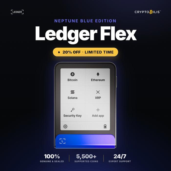 Promo Ledger Flex - Reseller Resmi Ledger CryptoBilis Indonesia