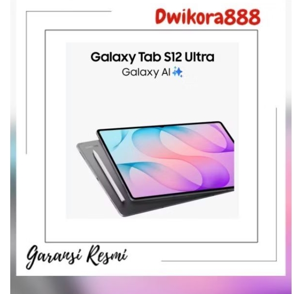 Jual SAMSUNG GALAXY TAB S12 ULTRA 5G RAM 12/256 GARANSI RESMI 1 TAHUN | Shopee Indonesia