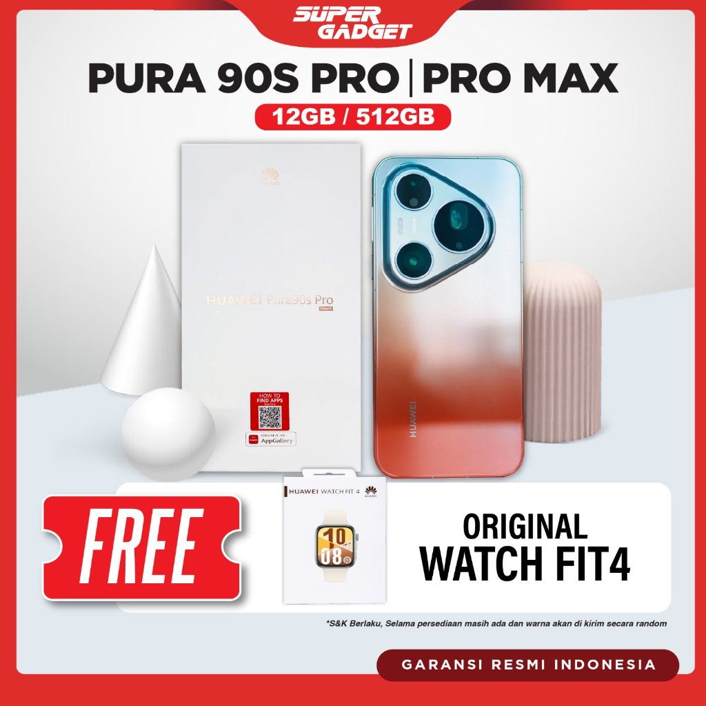 Jual HUAWEI Pura 90s Pro | Pura 90s Pro Max 5G 12/512GB AI Smartphone HP Garansi Resmi | Shopee Indonesia
