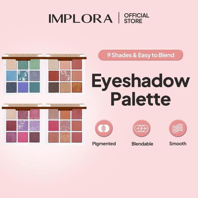 C_BAGASJAYA77 - IMPLORA NEW EYESHADOW PALETTE DESERT