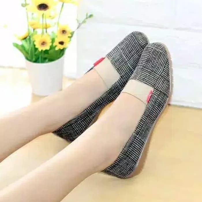 Jual Flat Shoes Wanita Kodorai Sepatu Flat Wanita Berkaret Anti Slip | Shopee Indonesia