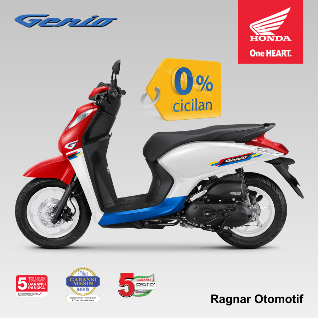 Jual Sepeda Motor Honda Genio Baru New Asli Original Bergaransi Resmi | Shopee Indonesia