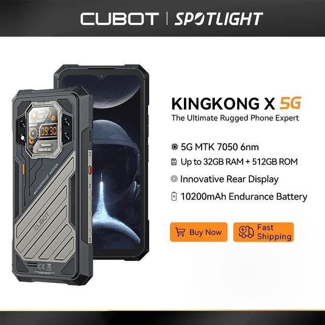 Jual CUBOT KINGKONG X 5G Dimensity 7050 10200mAh NFC | Shopee Indonesia