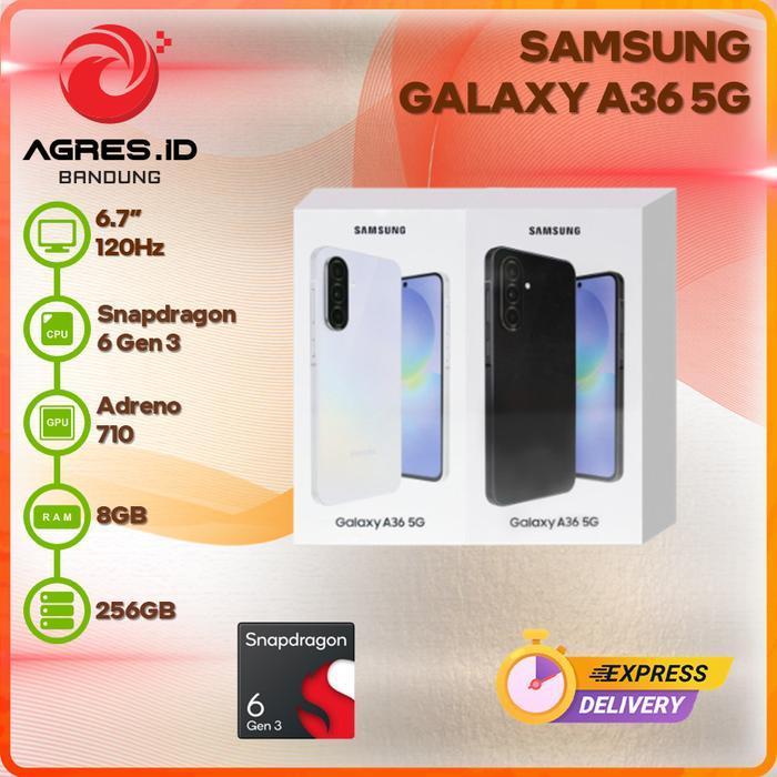 Samsung Galaxy A36 5G 8Gb 256Gb Garansi Resmi Indonesia Original Dan Terpercaya