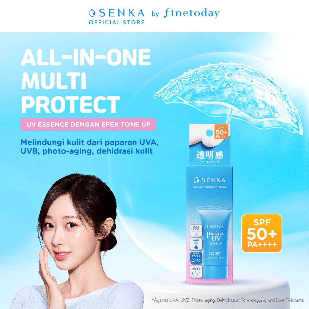 SENKA Perfect UV Essence 50gr SPF50+ PA++++ Sunscreen UV Protection