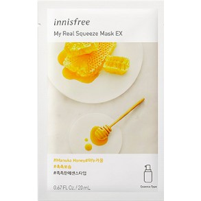 [innisfree] My Real Squeeze Mask - Manuka Honey EX (Moisture)