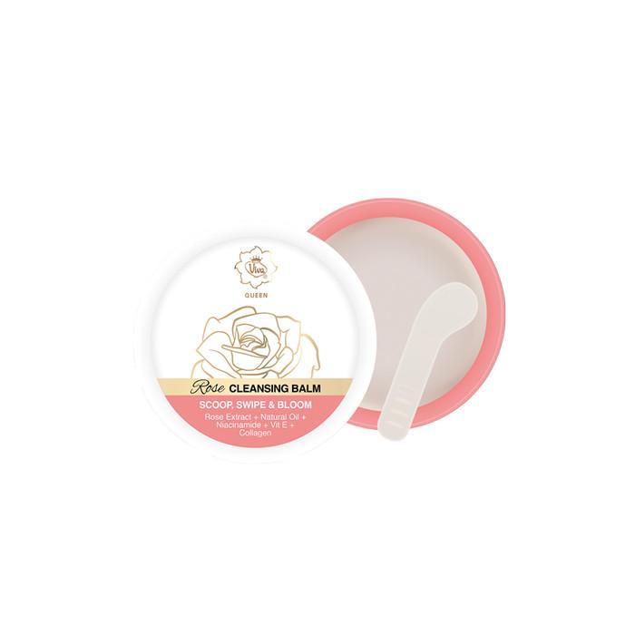Viva Queen Rose Cleansing Balm - Membersihkan Wajah dengan Efektif - Bunga