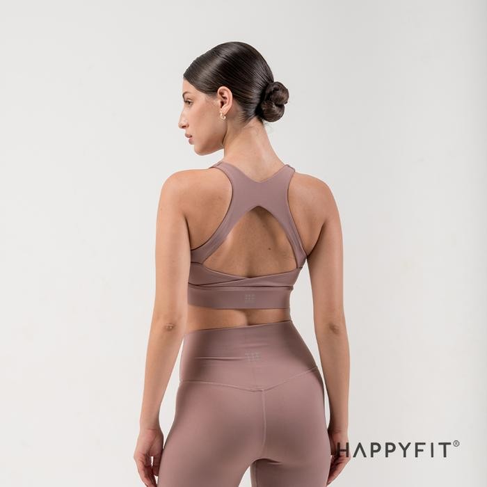 Jual FH9S Happyfit Cut Out Back High Support Sports Bra | Shopee Indonesia