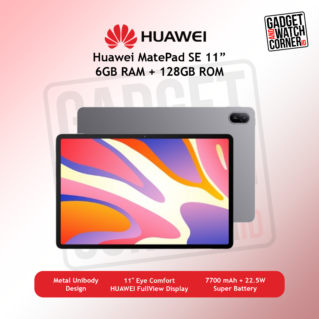 Jual HUAWEI MatePad SE 11" Tablet [6+128GB] | 2K Eye Comfort Display | 7700mAh | Shopee Indonesia