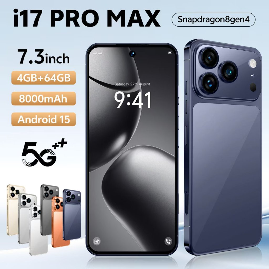 Jual smartphone i17 PRO MAX hdc 5G Dual SIM 8GB 512GB | Shopee Indonesia