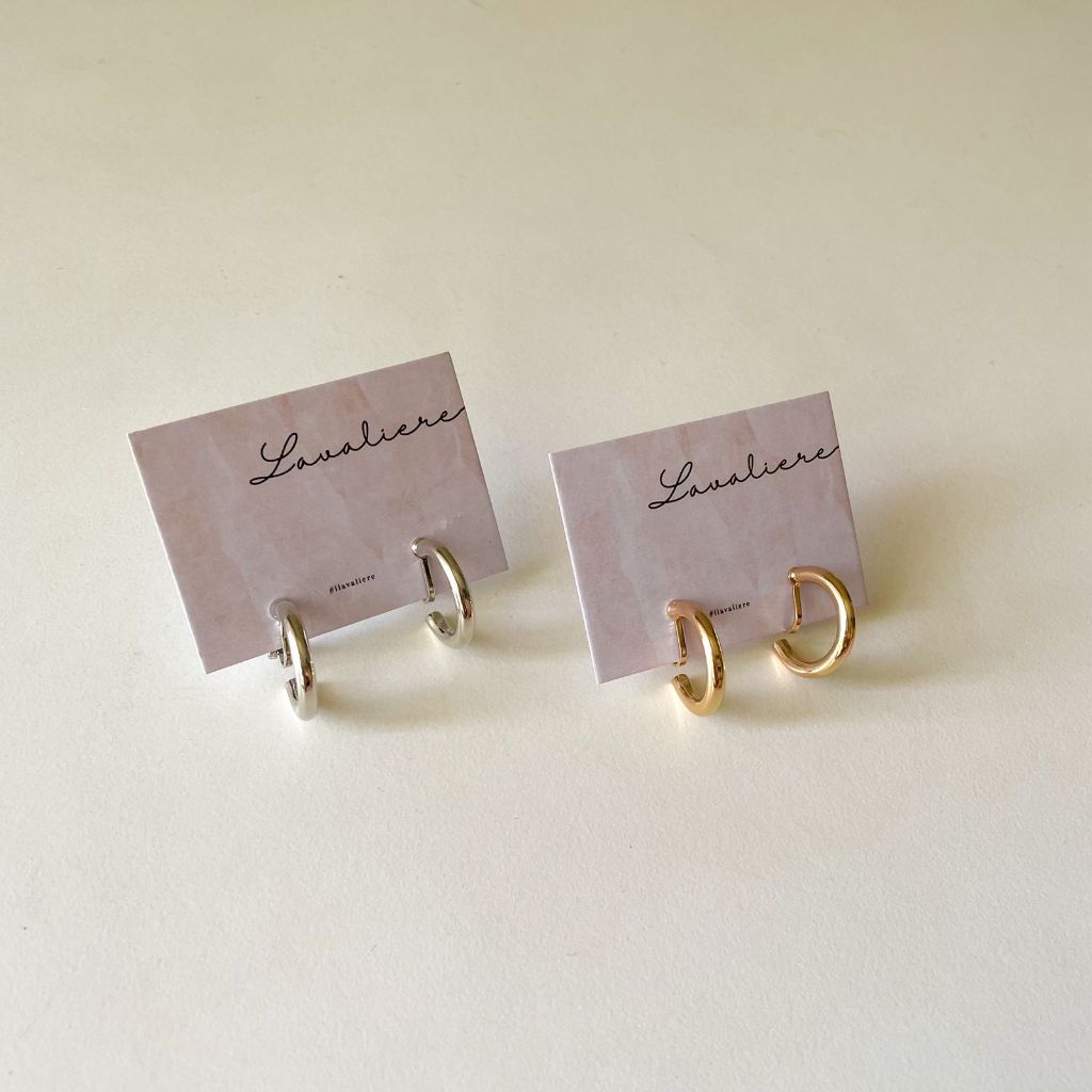 Jual Lavaliere Rhea Clip Earrings - Anting Jepit Hijab Tanpa Tindik Wanita Earclip | Shopee Indonesia