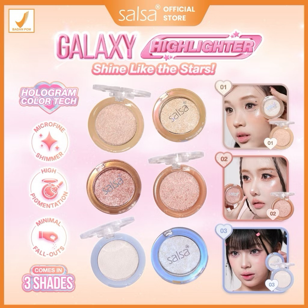 Jual SALSA Galaxy Highlighter – Highlighter | Shopee Indonesia