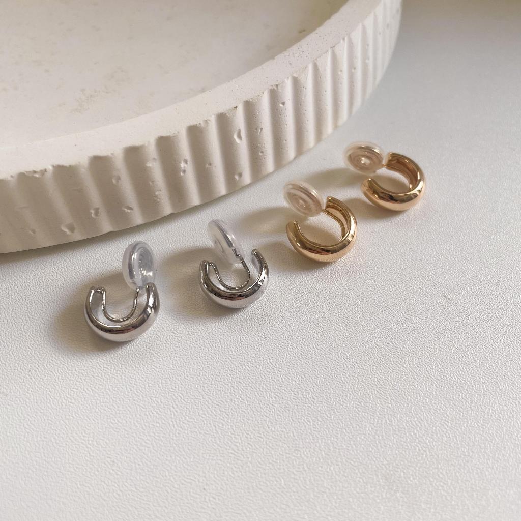 Jual Lavaliere Iris Clip Earrings - Anting Jepit Tanpa Tindik Wanita Earclip | Shopee Indonesia