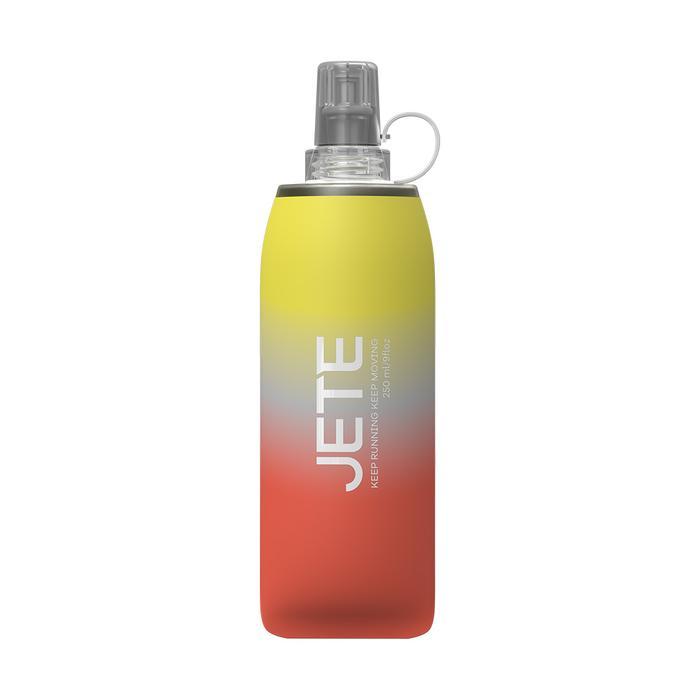Da Mi  -  Soft Flask JETE FL1 250ml 500ml Botol Air Lipat Silicone Foldable Sport Water Bottle Minum Olahraga Lari Running BPA Free - Gradient Yellow, 250ml  Terlaris Tbk