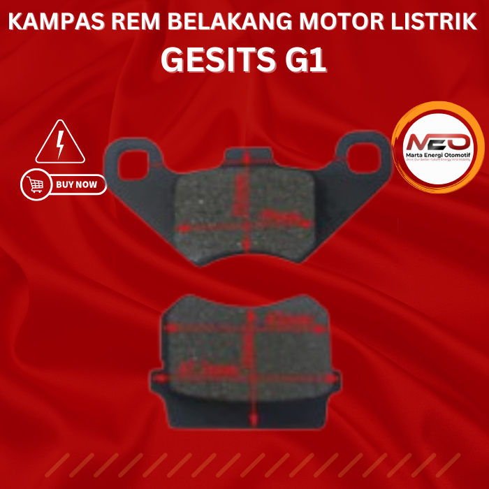Jual KAMPAS REM BELAKANG KAMPAS REM GESITS G1 DEPAN KAMPAS REM MOTOR LISTRIK | Shopee Indonesia