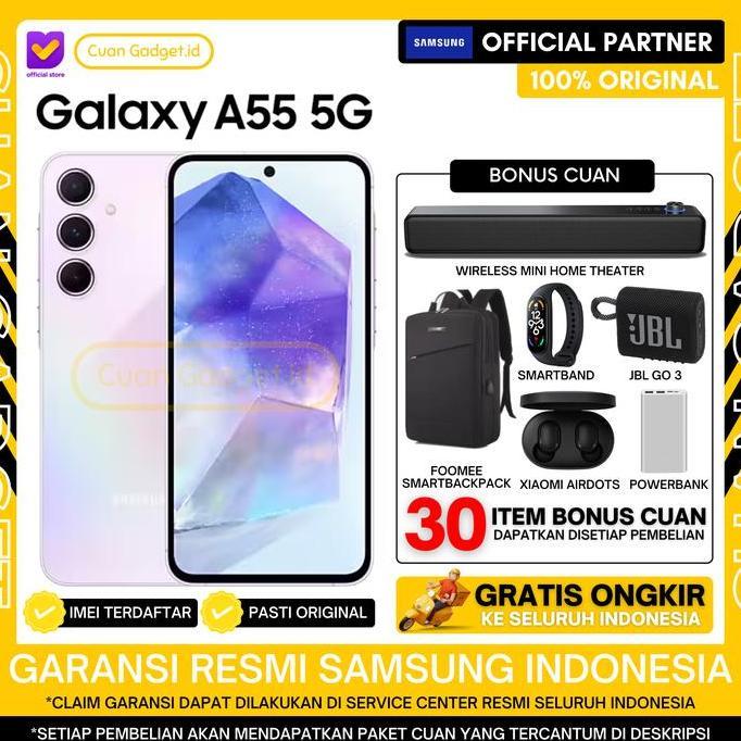 Bestseller- SAMSUNG GALAXY A55 5G 12/256 SAMSUNG A 55 5G 8/256 8/128 GARANSI RESMI