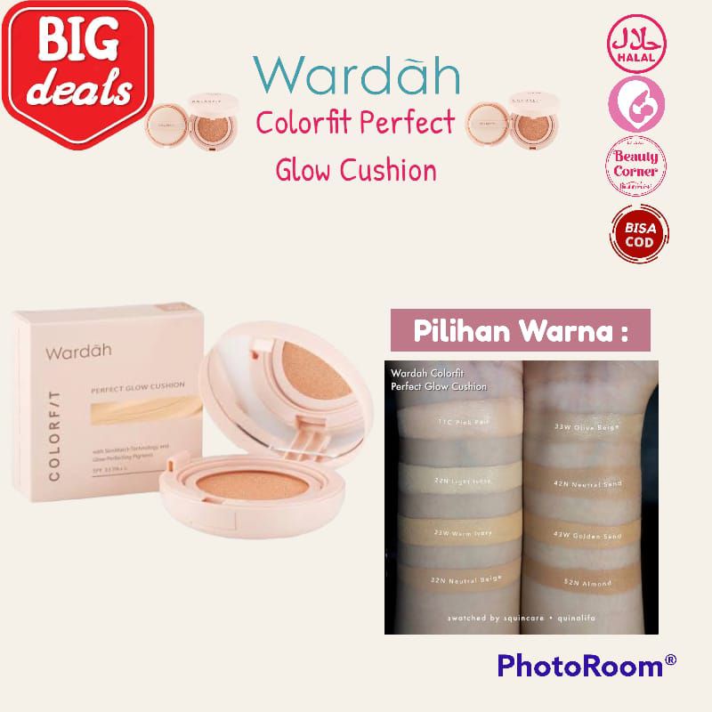 Wardah Colorfit Perfect Glow Cushion