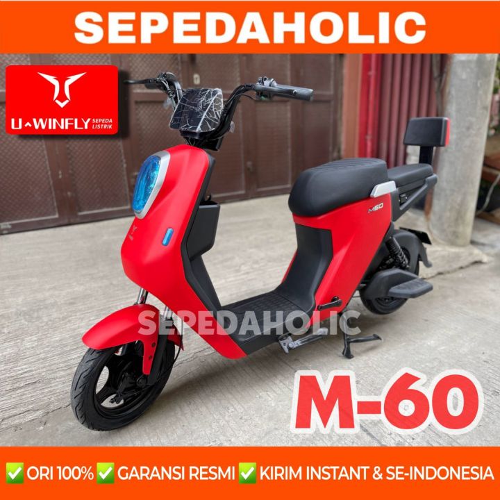 Sepeda Listrik UWINFLY M60 M-60 M 60 Electric E Bike 500 Watt | Lazada Indonesia