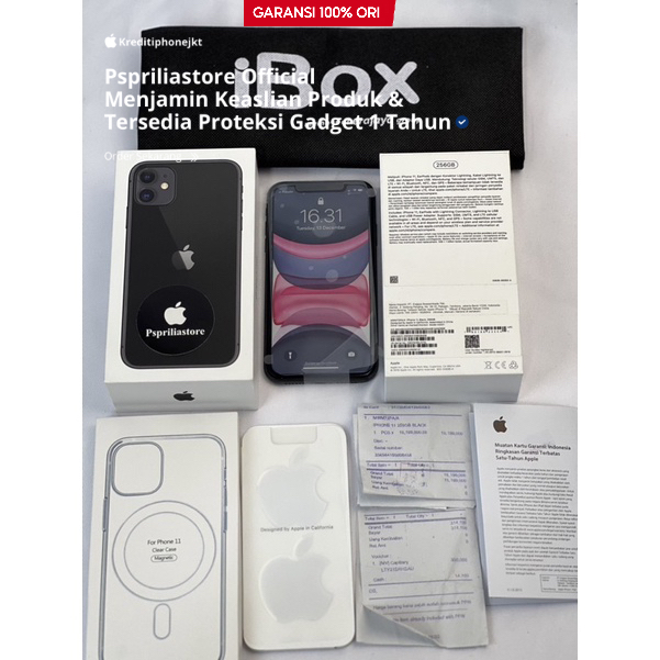 Terbaru IPhone11 256GB IBOX Fullset Ori