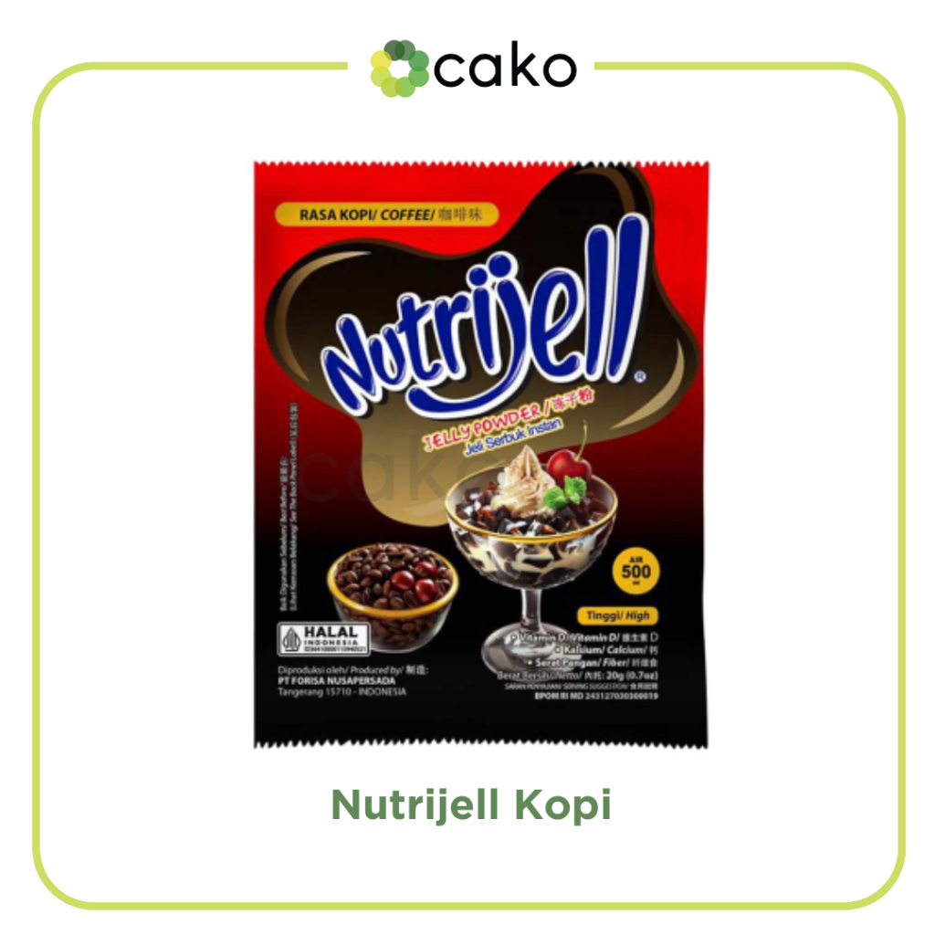 Jual Nutrijell Rasa Kopi 20gr / Jeli Instan | Shopee Indonesia
