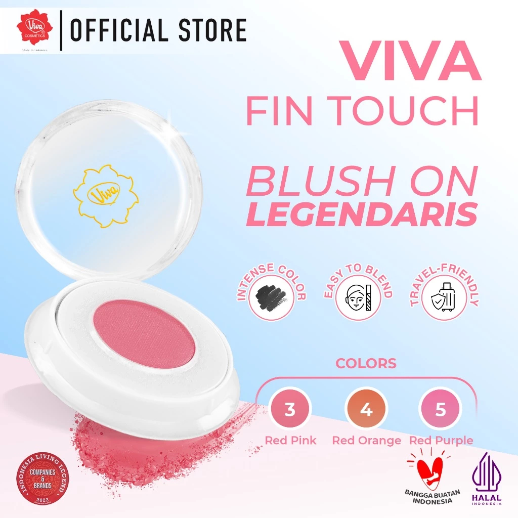 Viva Fin Touch Blush On
