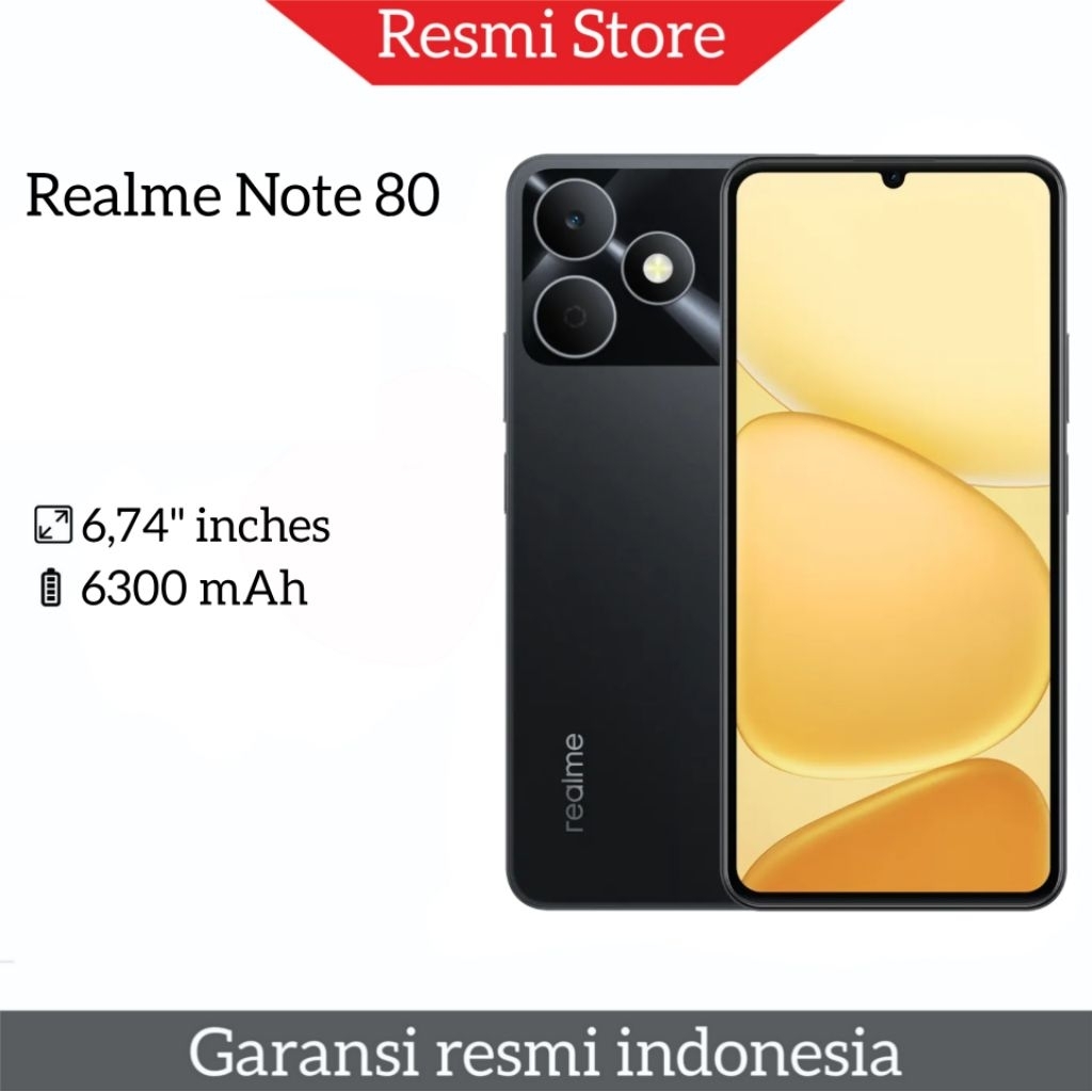 REALME NOTE 80 4/128GB - 4/64GB & NOTE 50 NEW GARANSI RESMI