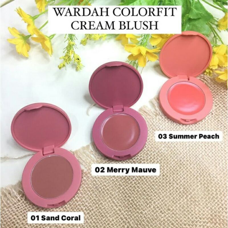 Wardah Colorfit Cream Blush