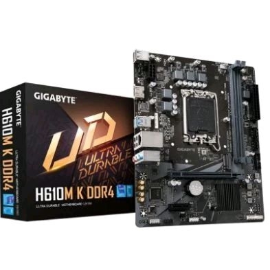 MOTHERBOARD GIGABYTE H610M-K SOCKET LGA 1700 GEN 12 H610 DDR4 USB 3.2 SATA3