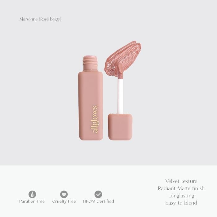 Jual [Terlaris Di Toko Kami] Allglows Cheek Pigment - Marsanne Best Seller | Shopee Indonesia