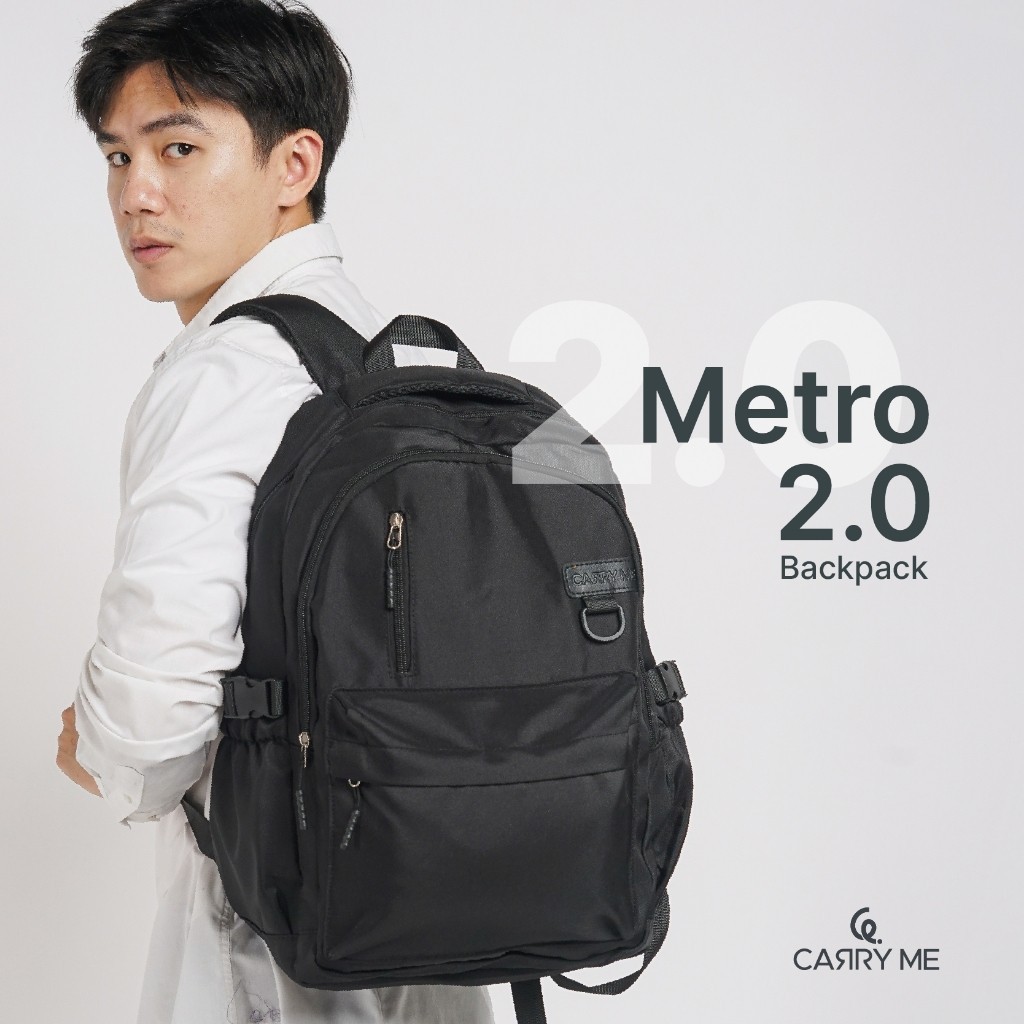 Jual Carry Me - Metro 2.0 Backpack / Ransel Wanita Pria | Shopee Indonesia