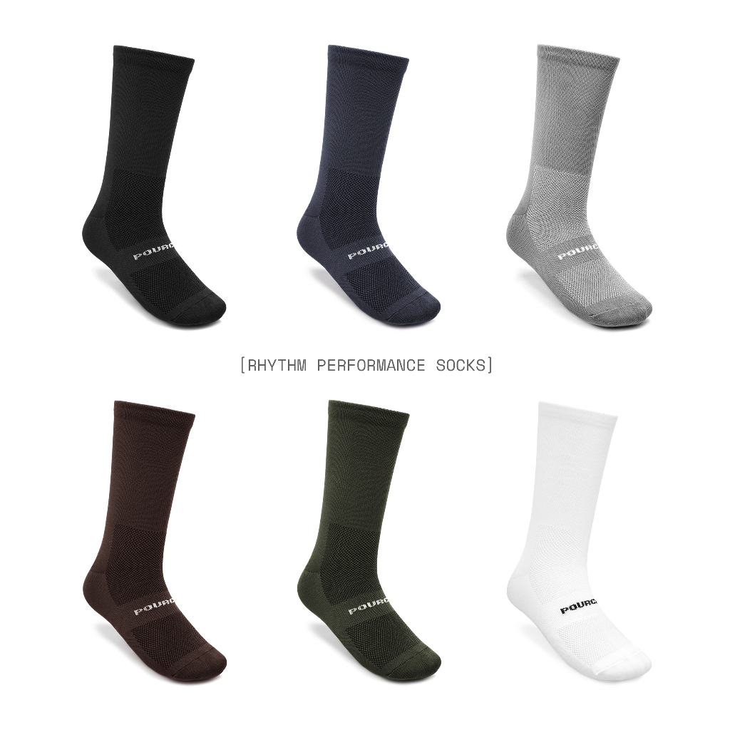 Jual Pourcaf - Rhythm Performance Socks Kaos Kaki Olahraga Running & Cycling | Shopee Indonesia