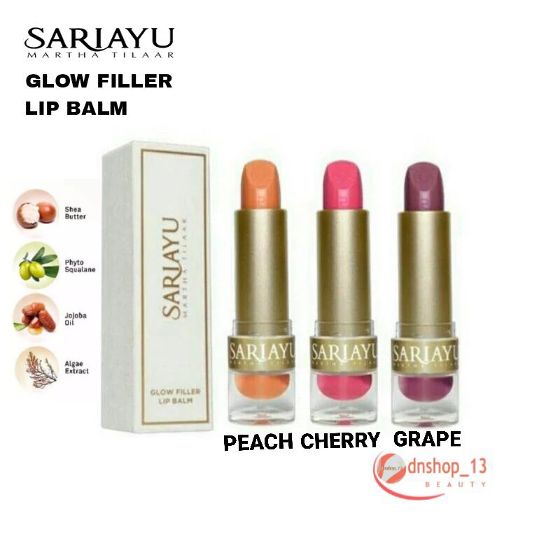 Sariayu Glow Filler Lip Balm 4,2 gr by Martha Tilaar
