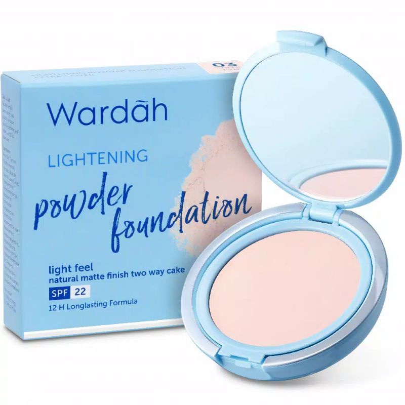 WARDAH LIGHTENING POWDER FOUNDATION LIGHT FEEL